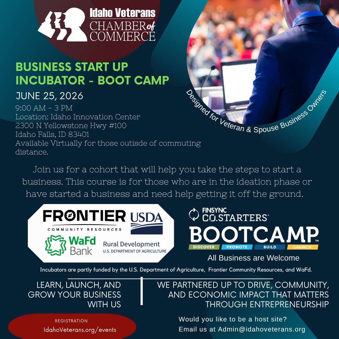 Business Start Up Incubator - Idaho Falls