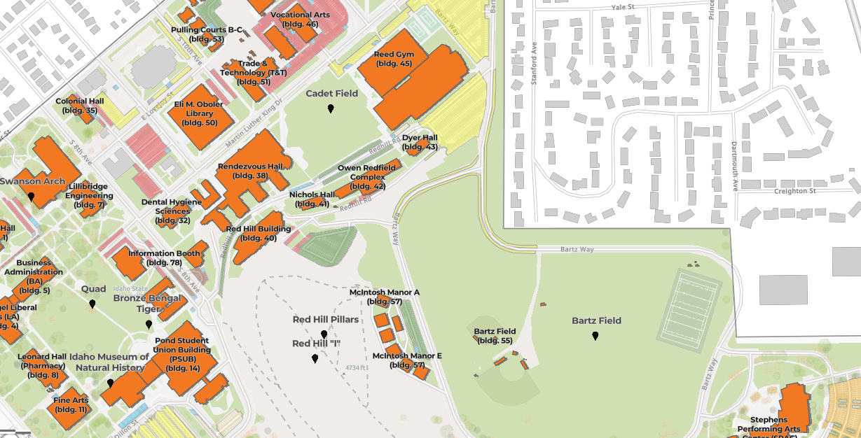 ISU Campus Map