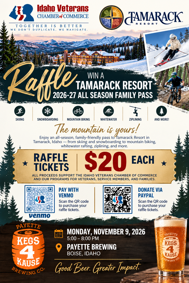 Tamarack Pass Raffle